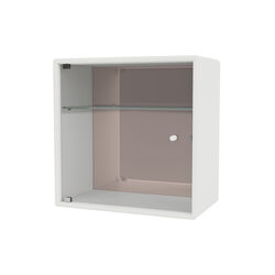 PERFUME Cabinet with Mirror, 01 white, Montana Furniture