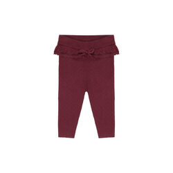 HCLisa Knit Rib, maroon, Hust & Claire