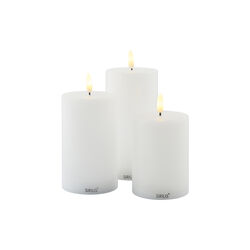 Sille Rechargeable Candles, white, Sirius Home