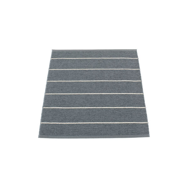 Carl Plastic Rug, granit/storm, Pappelina