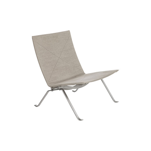PK22™ Canvas Armchair, naturall, Fritz Hansen