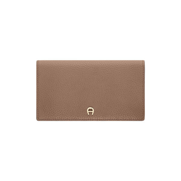 Delia bill and card case, oat beige, Aigner