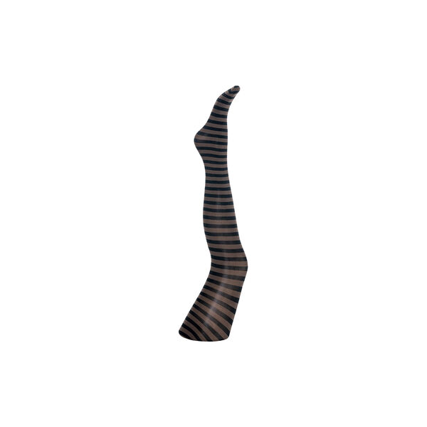 Vilma stripe tights, dark brown and black stripe Vilma stripe tights, dark brown and black stripe, A MOÌ