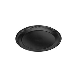 Knabstrup Plate Ø 22 cm, black, Knabstrup Keramik