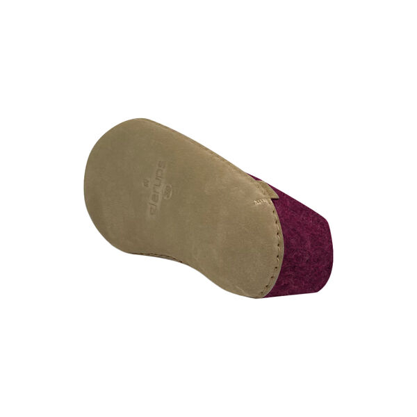 Felt Shoe, cranberry, Glerups