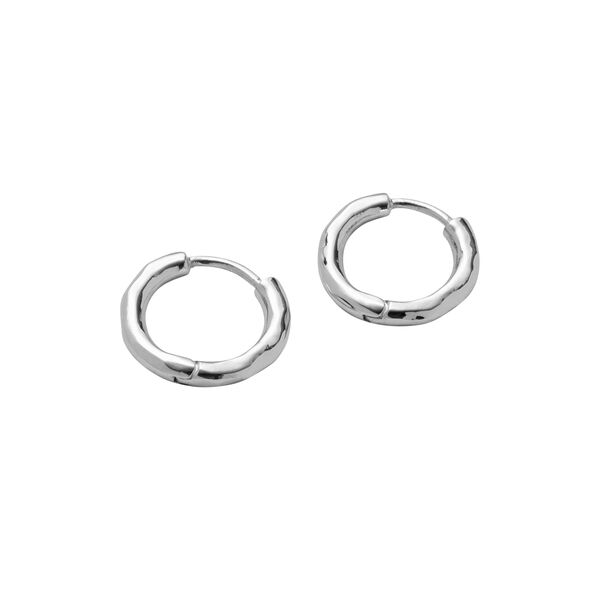 Spirit Huggies Small, silver plated, Pernille Corydon Jewellery