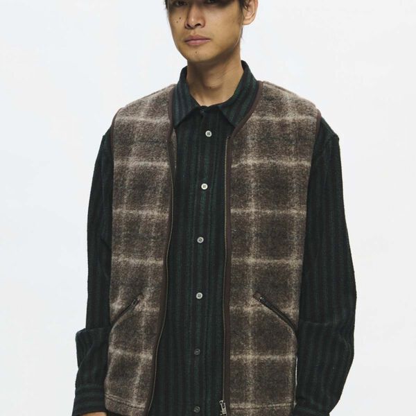 WWEik vest, delicioso check, Wood Wood