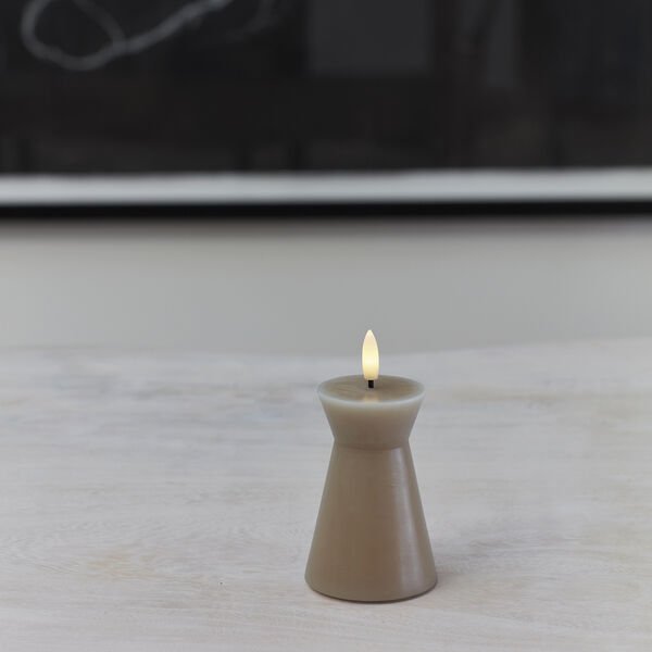 Sille Cone LED light, light caramel, Sirius Home