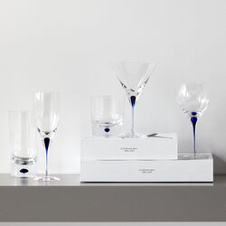 Intermezzo Blue Wine Glass, Orrefors