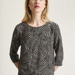 Iki  blouse, zebra shell, BITTE KAI RAND