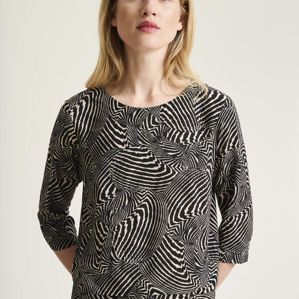 Iki  blouse, zebra shell, BITTE KAI RAND