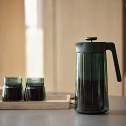 Coffee press CC, green, Jacob Jensen