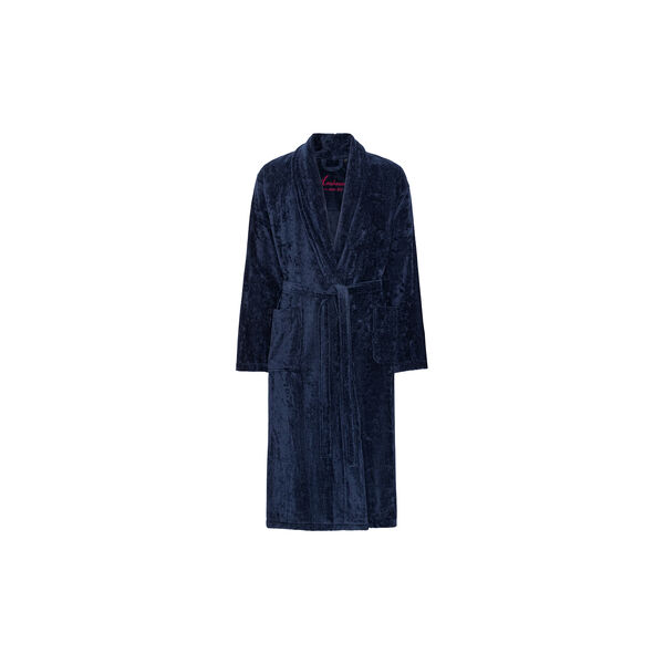 Kattegat Bathrobes, navy solid, Ambassador 1867