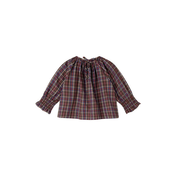 Tonala | Chocolate Check | Blouse, MarMar Copenhagen