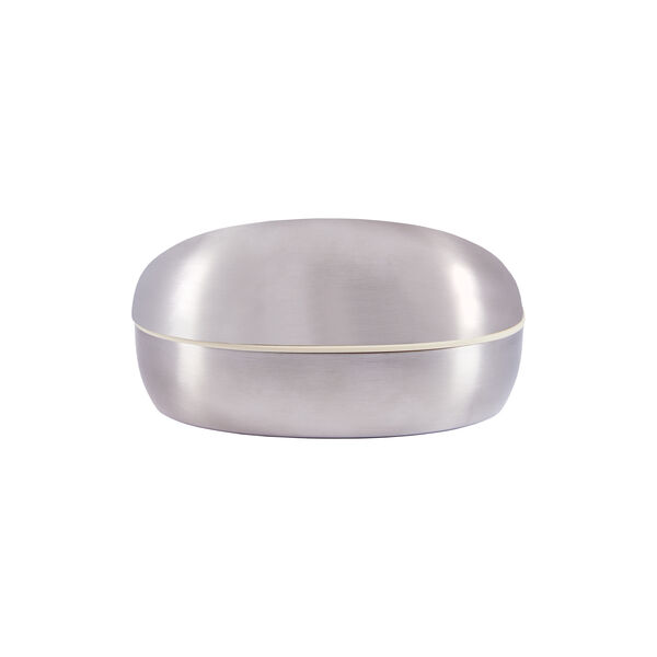 Superellipse Jewellery box Large, brushed steel Superellipse Jewellery box Large, brushed steel, Piet Hein