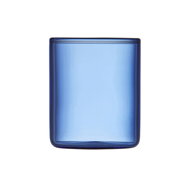 Torino Shot Glass 2 pcs, blue, Lyngby Glas