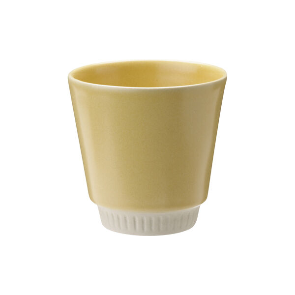Colorit Cup, yellow Colorit Cup, yellow, Knabstrup Keramik