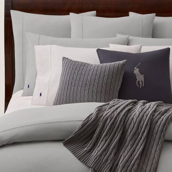 Polo Player Duvet Cover, andover heather, Ralph Lauren Home