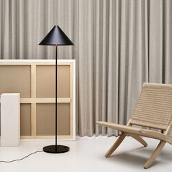Keglen Floor Lamp, black, Louis Poulsen