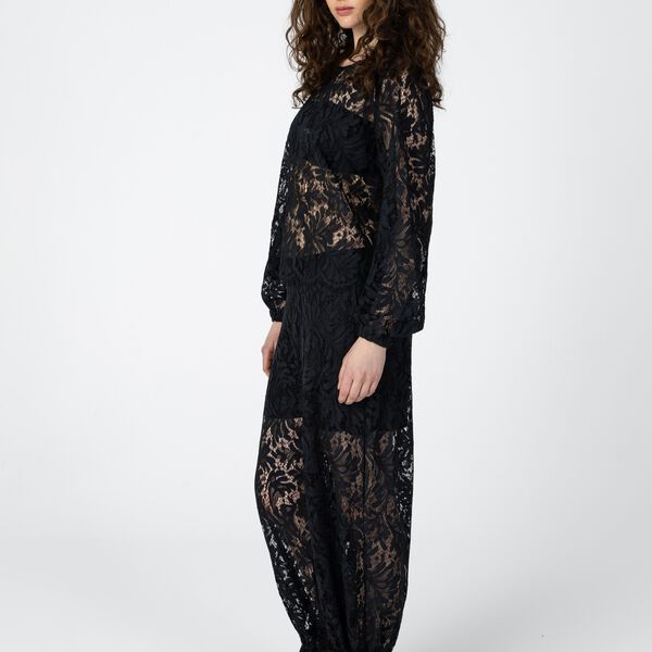Lace blouse, black, Coster Copenhagen