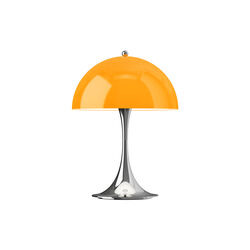 Panthella 250 Original Portable Table Lamp, opal orange, Louis Poulsen