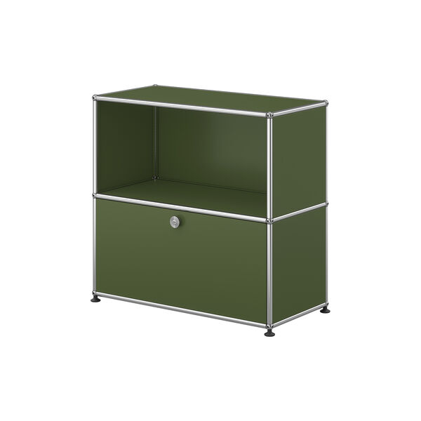 USM Haller | Model M62 | Olive Green | Sideboard, USM Haller
