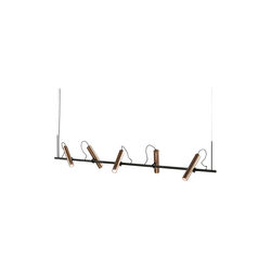 SPIRIT S2000 Pendant, black/rose gold, LIGHT-POINT