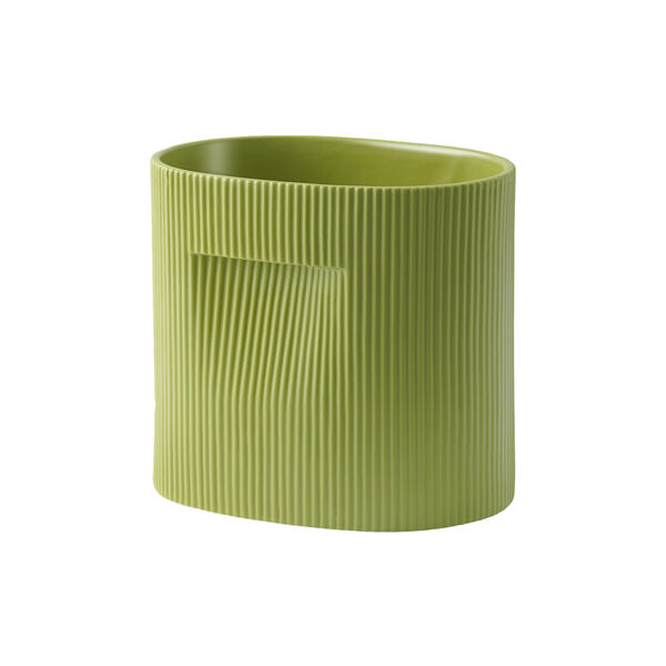 Ridge Planter, moss green, Muuto