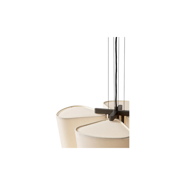 Bella SC114 | Bronzed/Soft Canvas | Chandelier, &Tradition