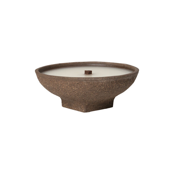 Vei Outdoor Candle, brown, Ferm Living