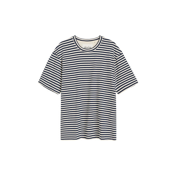 Lui Circular Striped Tee, mix night, Aiayu