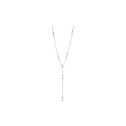 Camille Y-necklace, silver plated, Pure by Nat