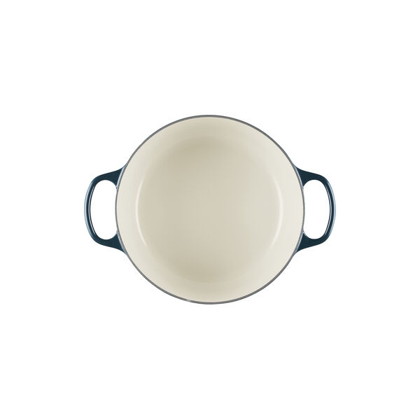 Signature round cast iron pot &Oslash; 26 cm, nuit, Le Creuset
