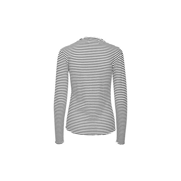 CandaceKB Stripe LS, egret/meteorite stripe CandaceKB Stripe LS, egret/meteorite stripe, Karen by Simonsen