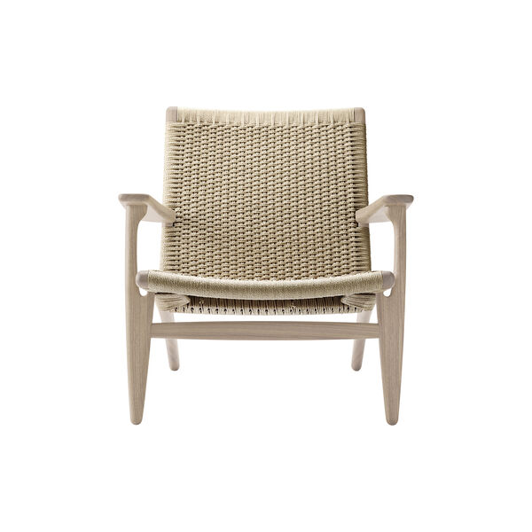 CH25 Lounge Chair, soap treated oak/natural CH25 Lounge Chair, soap treated oak/natural, Carl Hansen & Søn