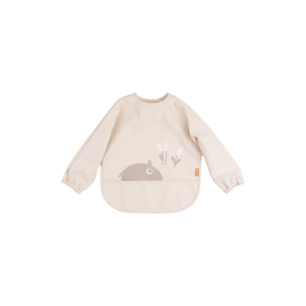 Ozzo Sleeved Pocket Bib, powder, Done by Deer