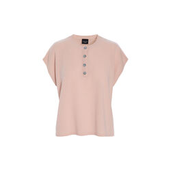 Kumo cashmere blouse with buttons, dusty rose, BITTE KAI RAND
