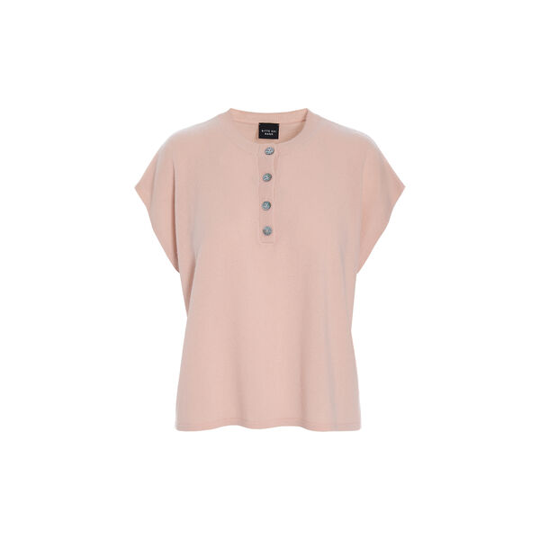 Kumo cashmere blouse with buttons, dusty rose, BITTE KAI RAND