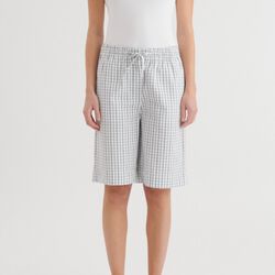 Asta Shorts, w. white / asphalt, Basic Apparel