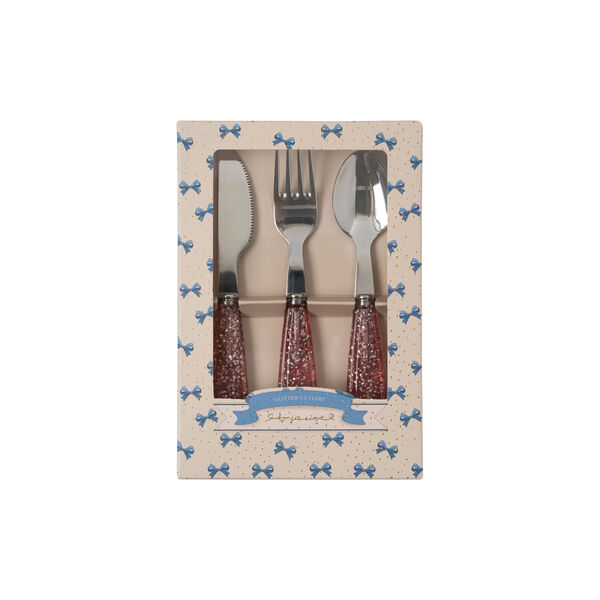 Sparkly Cutlery, sparkling blush Sparkly Cutlery, sparkling blush, Konges Sløjd