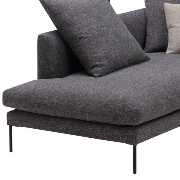 Blade Sofa with chaiselong left, sasso 10, Wendelbo