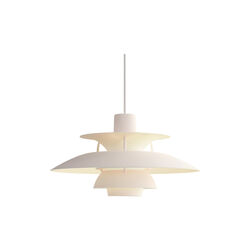 PH 5 Mini Monochrome Pendant, monochrome pale blush, Louis Poulsen