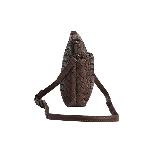 KarimaMBG Crossbody Bag Weave, dark brown, Markberg