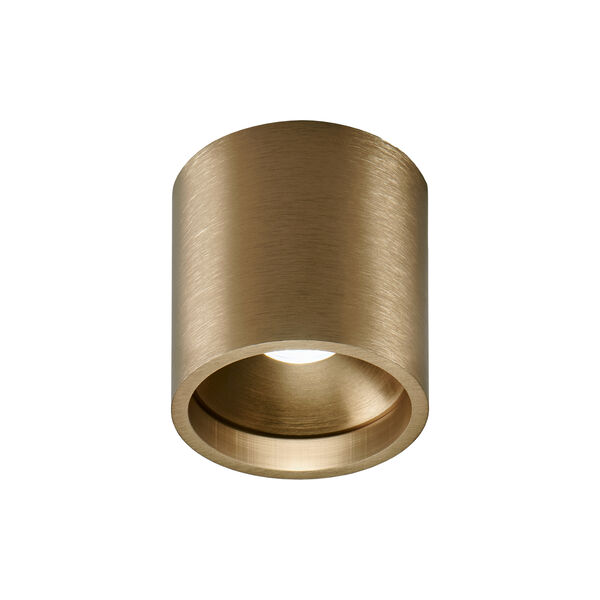tale peeling Arbejdsgiver SOLO 1 Round Ceiling Light, brass