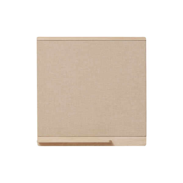 Rim Pinboard 75, white oiled oak, Form & Refine