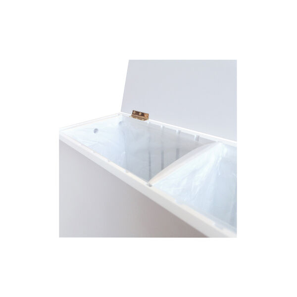 SORTED Premium Tall Waste Sorting, white/RAL 9010, DesignLife