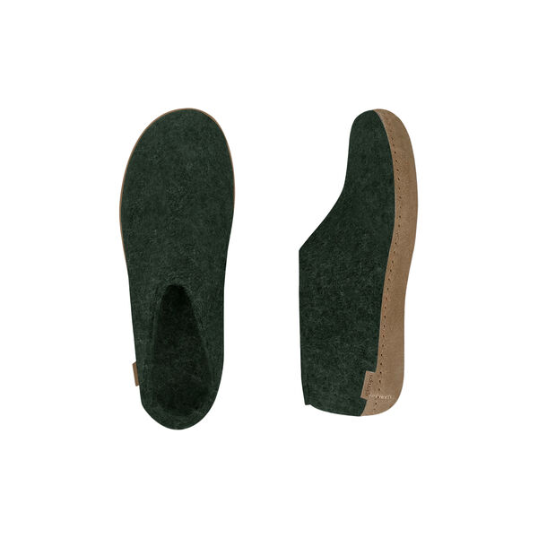 Felt Shoe, forest, Glerups