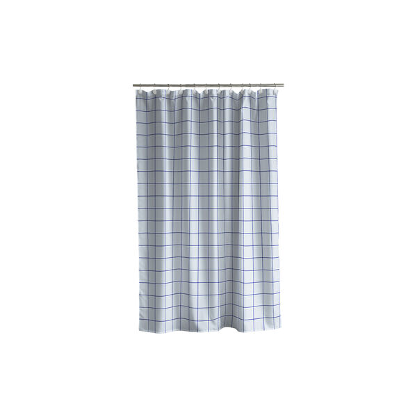 Vista Shower Curtain, linen blue Vista Shower Curtain, linen blue, Södahl
