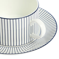 Gio Teacup with saucer, white, Wedgwood