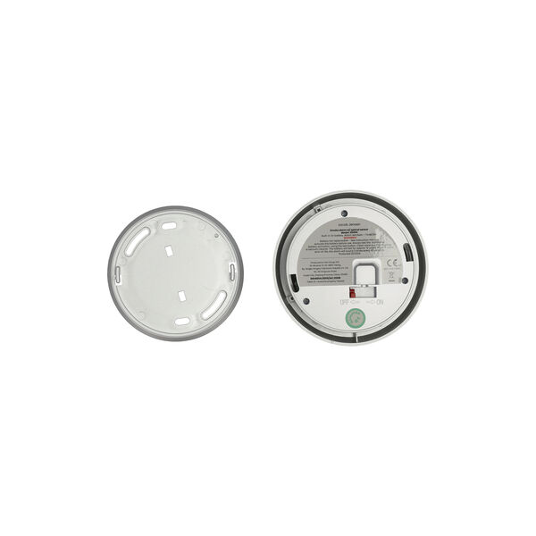 Optical smoke alarm, silver Optical smoke alarm, silver, Jacob Jensen